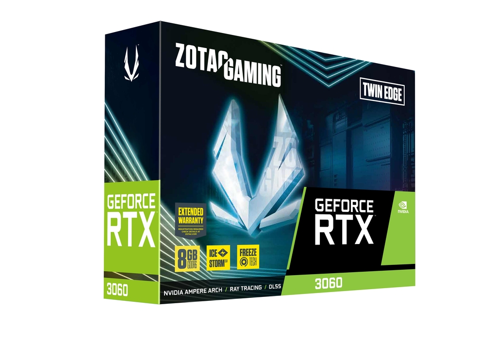 ZOTAC GAMING GeForce RTX 3060 8GB Twin Edge