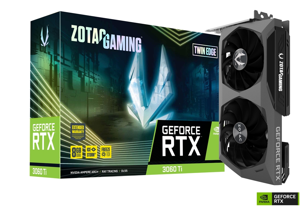 ZOTAC GAMING GeForce RTX 3060 Ti GDDR6X Twin Edge