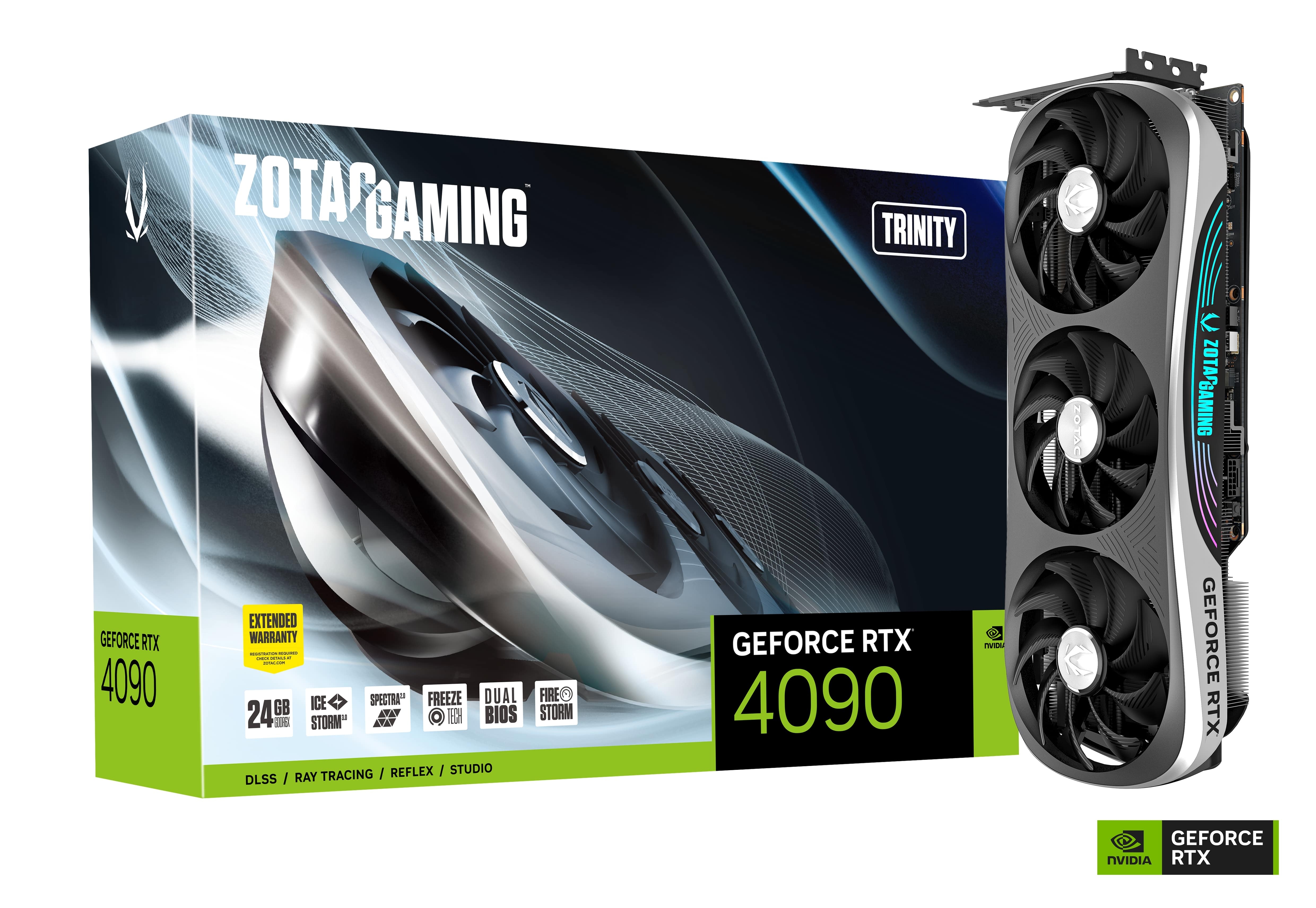 ZOTAC GAMING GeForce RTX 4090 Trinity | ZOTAC