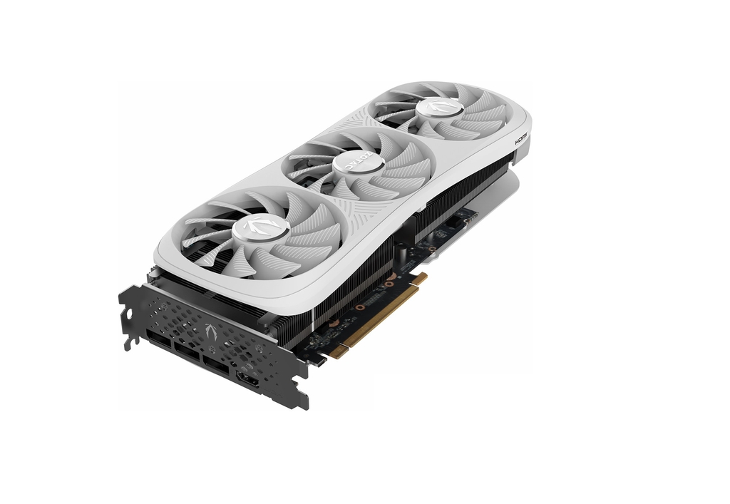 索泰 GeForce RTX 4070Ti  SUPER TRINITY OC 月白