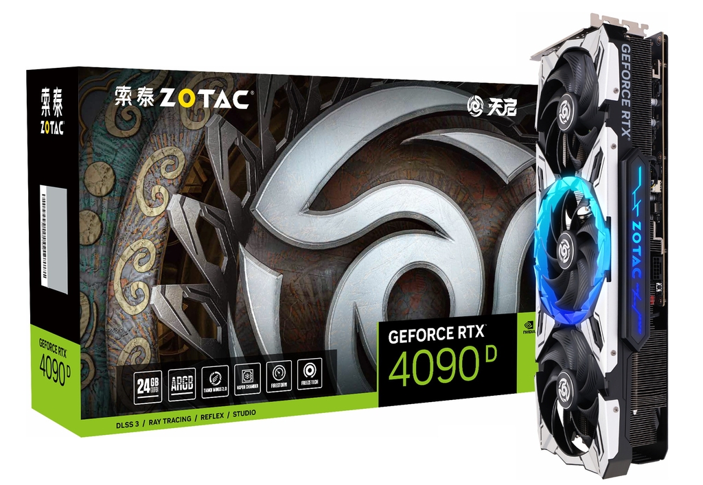 索泰 GeForce®  RTX 4090 D 天启