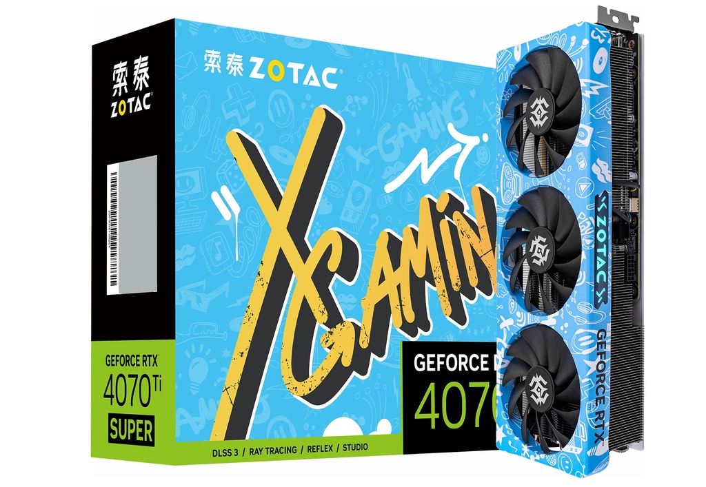 索泰 GeForce RTX 4070Ti  SUPER-16GB X-GAMING OC
