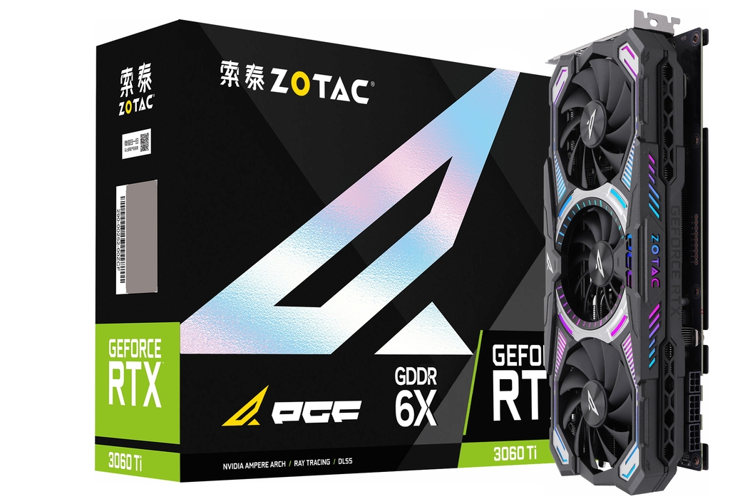 索泰 GeForce® RTX 3060Ti-8G6X PGF GOC
