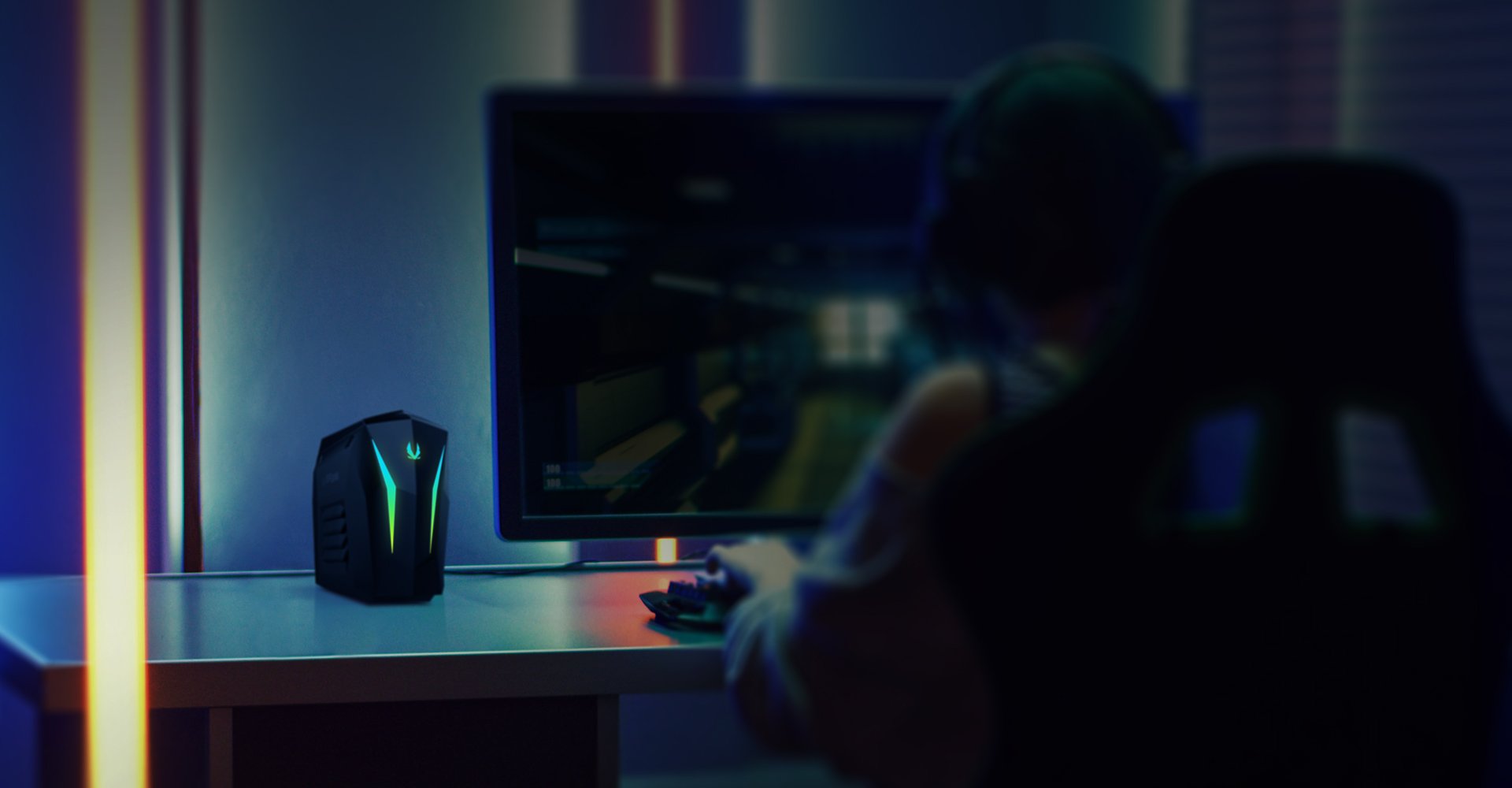 CES 2019: Pint-size but powerful, the Mek Mini gaming desktop is smaller  than a laptop - CNET