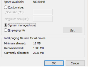 optimizing your ssd zotac recommended paging file size windows 10