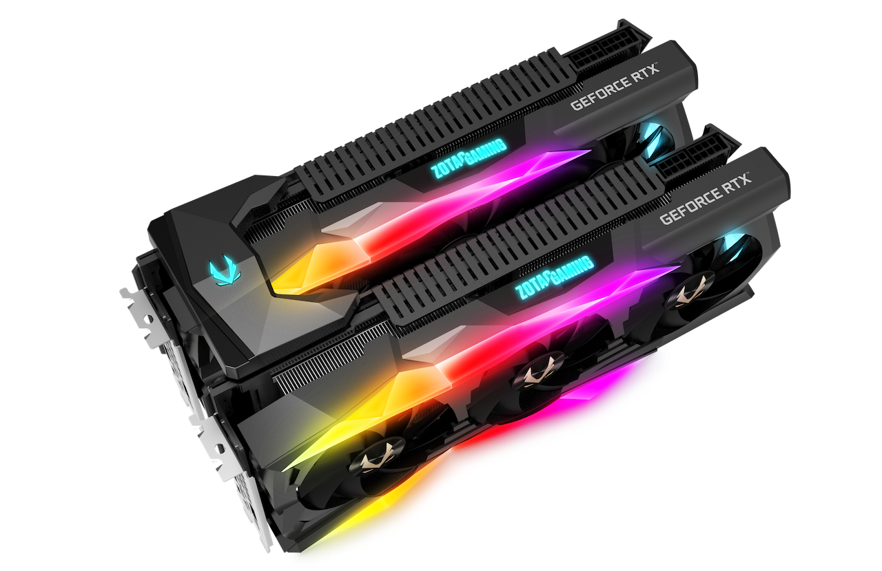 2つのグラフィックスカード間で高速通信を行う「NVLink Bridge