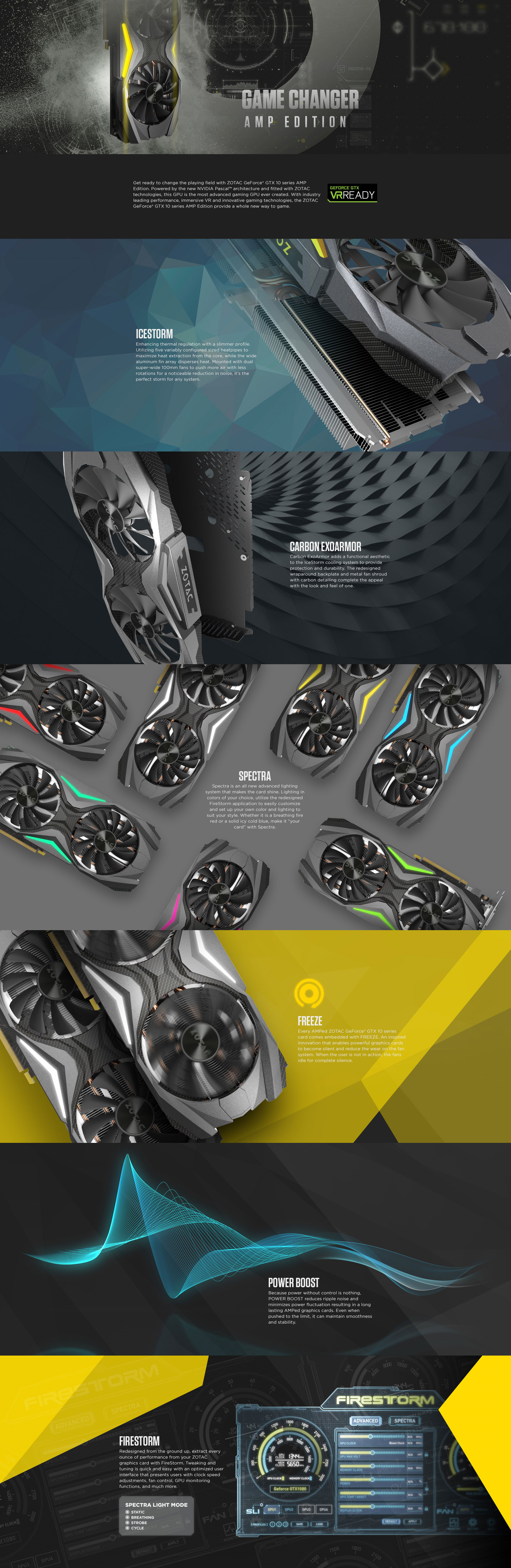 ZOTAC GeForce® GTX 1080 AMP Edition | ZOTAC