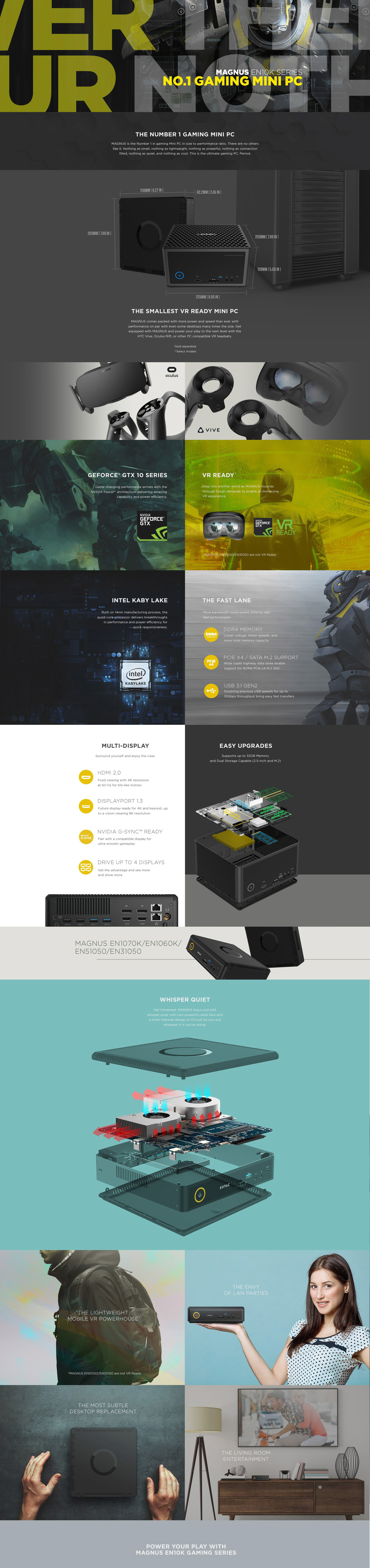 MAGNUS EN31050 with Windows 10 | ZOTAC