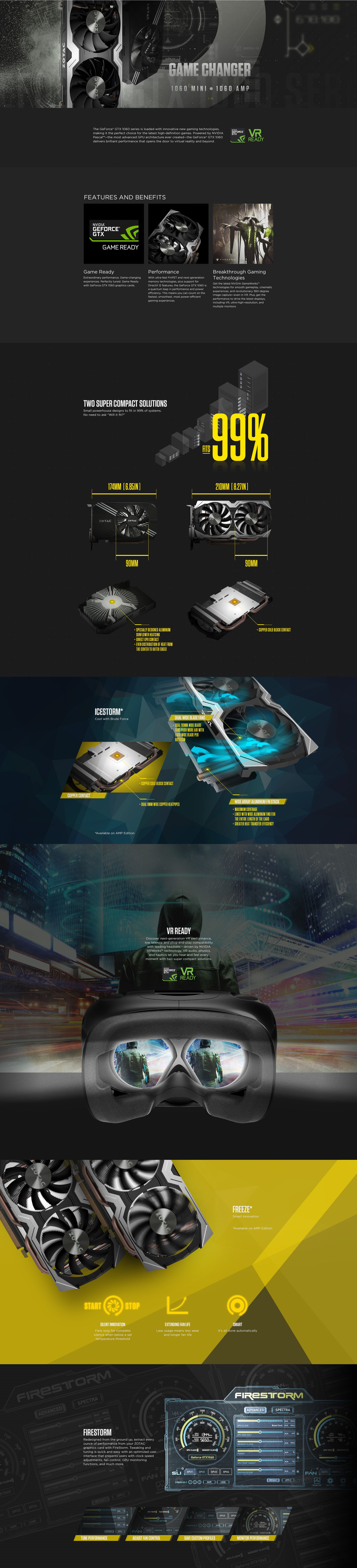 ZOTAC GeForce® GTX 1060 AMP! Edition | ZOTAC ZOTAC GeForce® GTX 1060 AMP! Edition | ZOTAC