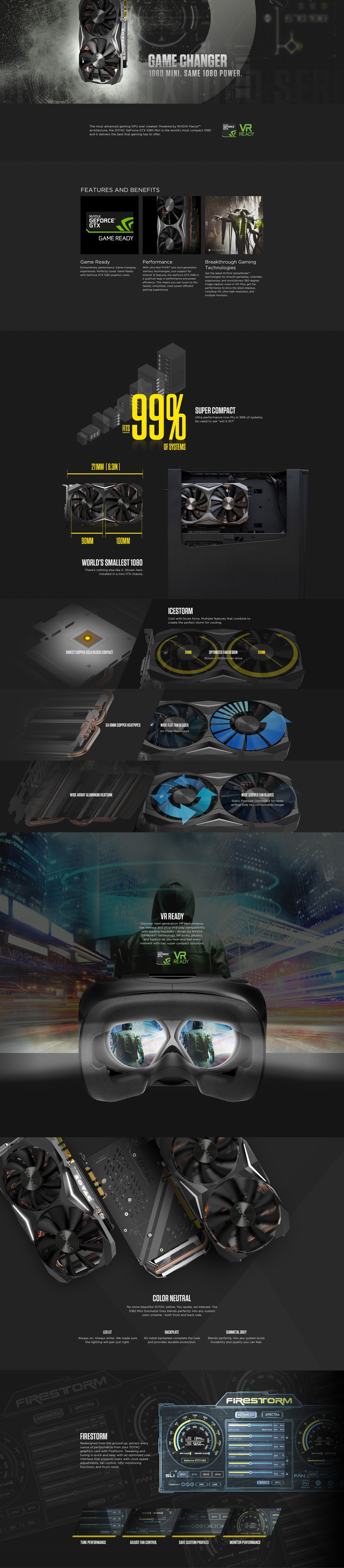 ZOTAC GeForce® GTX 1080 Mini | ZOTAC