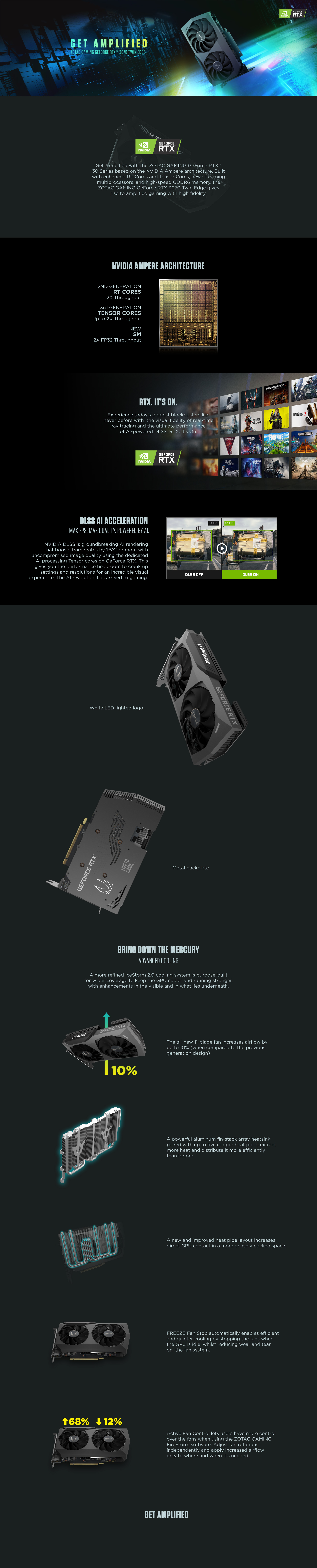 ZOTAC GAMING GeForce RTX 3070 Twin Edge | ZOTAC