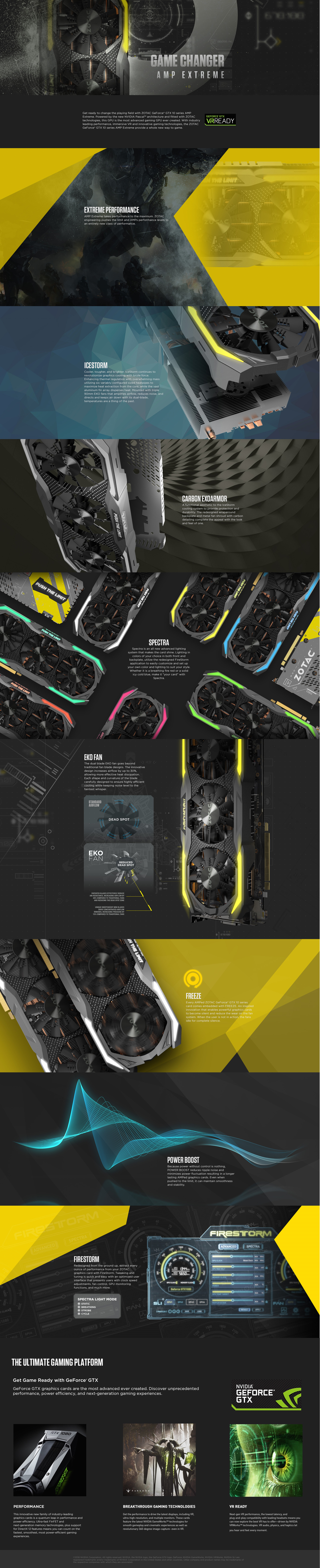 ZOTAC GeForce® GTX 1080 AMP Extreme | ZOTAC ZOTAC GeForce® GTX 1080 AMP Extreme | ZOTAC