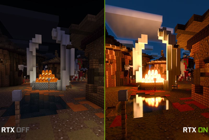 Immersive Realism Comes To Minecraft Through Ray Tracing From NVIDIA