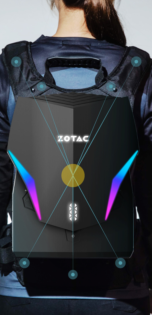 VR GO 4.0 Backpack PC | ZOTAC