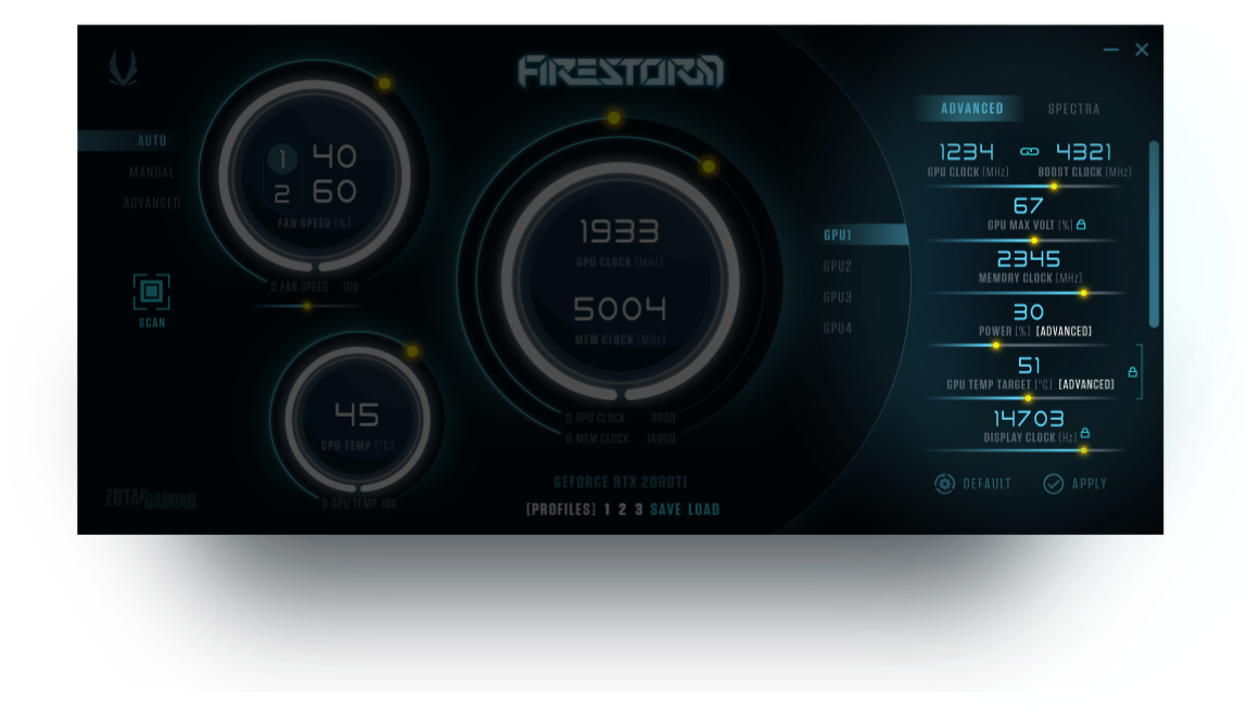 program skab Silicon Download FIRESTORM | ZOTAC USA | ZOTAC