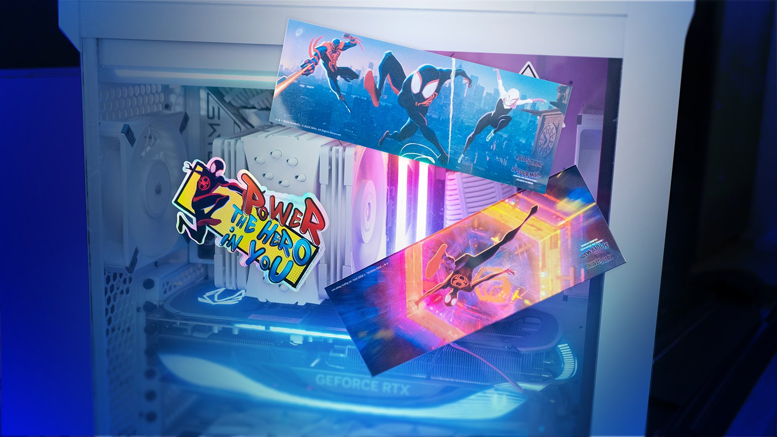 ZOTAC GAMING GeForce RTX 4060 Ti 8GB Twin Edge OC Spider-Man: Across the  Spider-Verse Inspired Graphics Card Bundle, ZT-D40610H-10SMP 