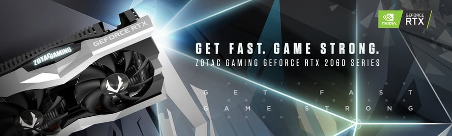 Компактные графические карты серии ZOTAC GAMING GeForce RTX™ 2060 открывают новую главу в истории компьютерных игр