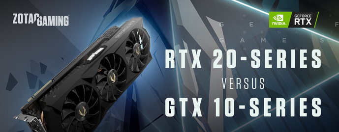 RTX série 20 versus GTX série 10