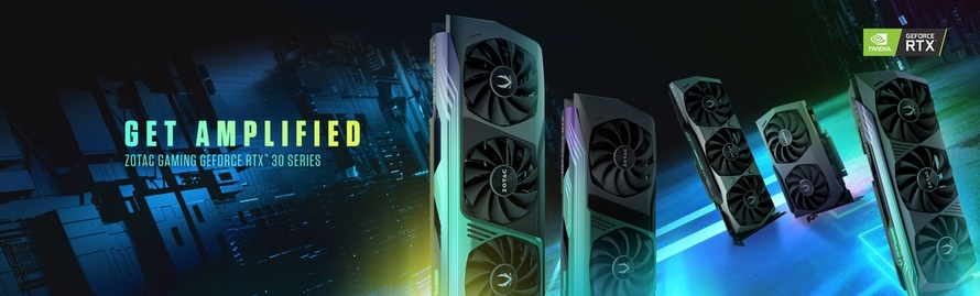 ZOTAC GAMING GEFORCE RTX 30 系列隆重登場