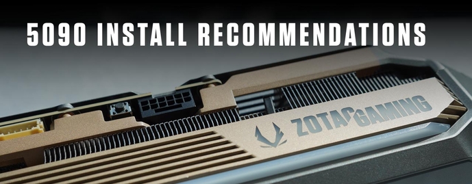 5090 Series GPU Installation - Power Safety and Guidance