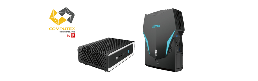 ZOTAC WINS PRODUCT DESIGN AND INNOVATION AWARDS