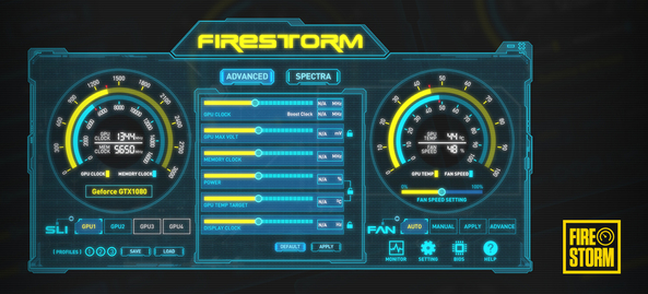 New and improved FireStorm Utility