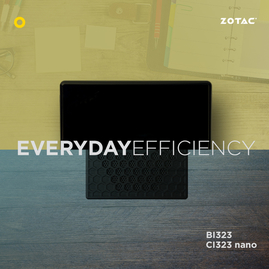 ZOTAC Goes for Threes with the all new ZOTAC ZBOX BI323 and CI323 nano Mini PCs