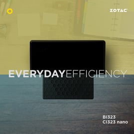 ZOTAC представляет поддержку трехмониторных конфигураций в мини-ПК ZOTAC ZBOX BI323 и CI323 nano