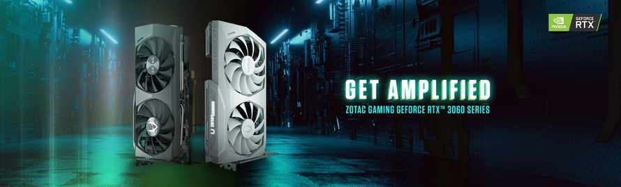 全新 ZOTAC GAMING GEFORCE RTX 3060 系列   昇華遊戲體驗