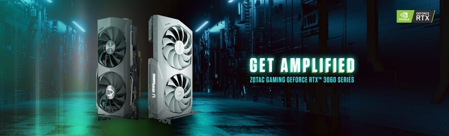 全新 ZOTAC GAMING GEFORCE RTX 3060 系列   昇華遊戲體驗