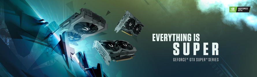 Everything is SUPER with the ZOTAC GAMING GeForce GTX SUPER Series