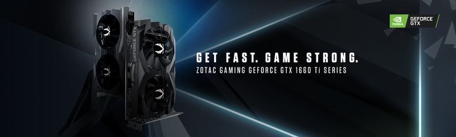 Lancement de la série ZOTAC GAMING GeForce® GTX 1660 Ti basée sur l’architecture NVIDIA Turing™ 