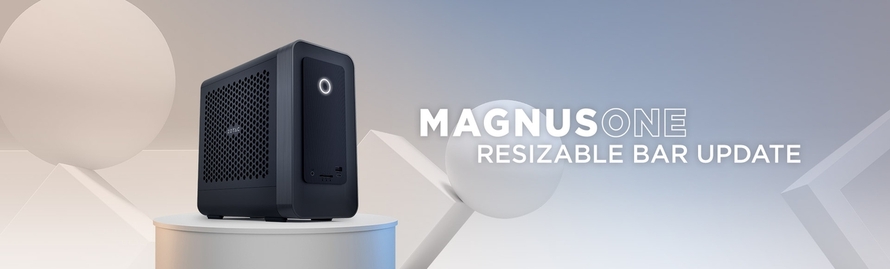 MAGNUS ONE 更新支援 Resizable BAR 功能