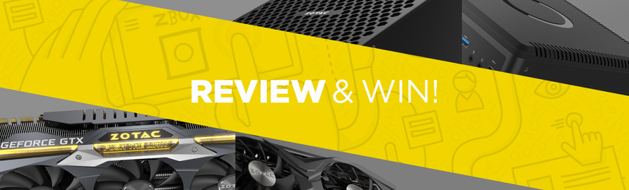 Win a graphics card for your GeForce® GTX 1080 Ti or MAGNUS EN10K review!
