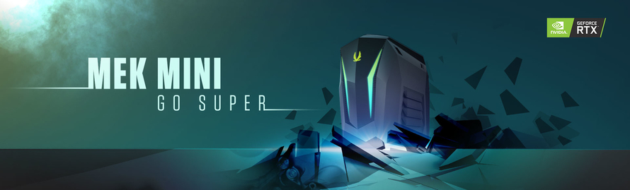THE SMALL AND STRONG MEK MINI GAMING PC GOES SUPER