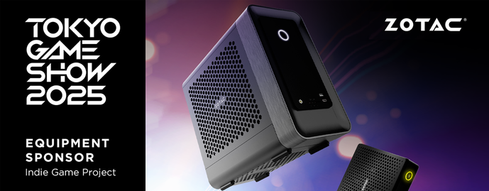 ZOTAC to be Official Hardware Sponsor for Indie Game Area at Tokyo Game Show 2025
