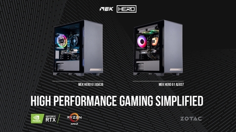 ZOTAC USA Launches the MEK HERO