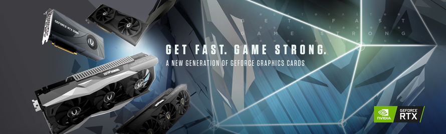 La nuova generazione di giochi arriva con le schede grafiche ZOTAC GAMING GeForce® RTX seris