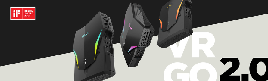 ZOTAC VR GO 2.0 WON IF DESIGN AWARD 2019