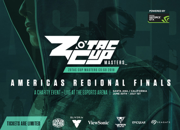 Apresentamos o Line up das finais Região Americas da ZOTAC CUP CS:GO Maters