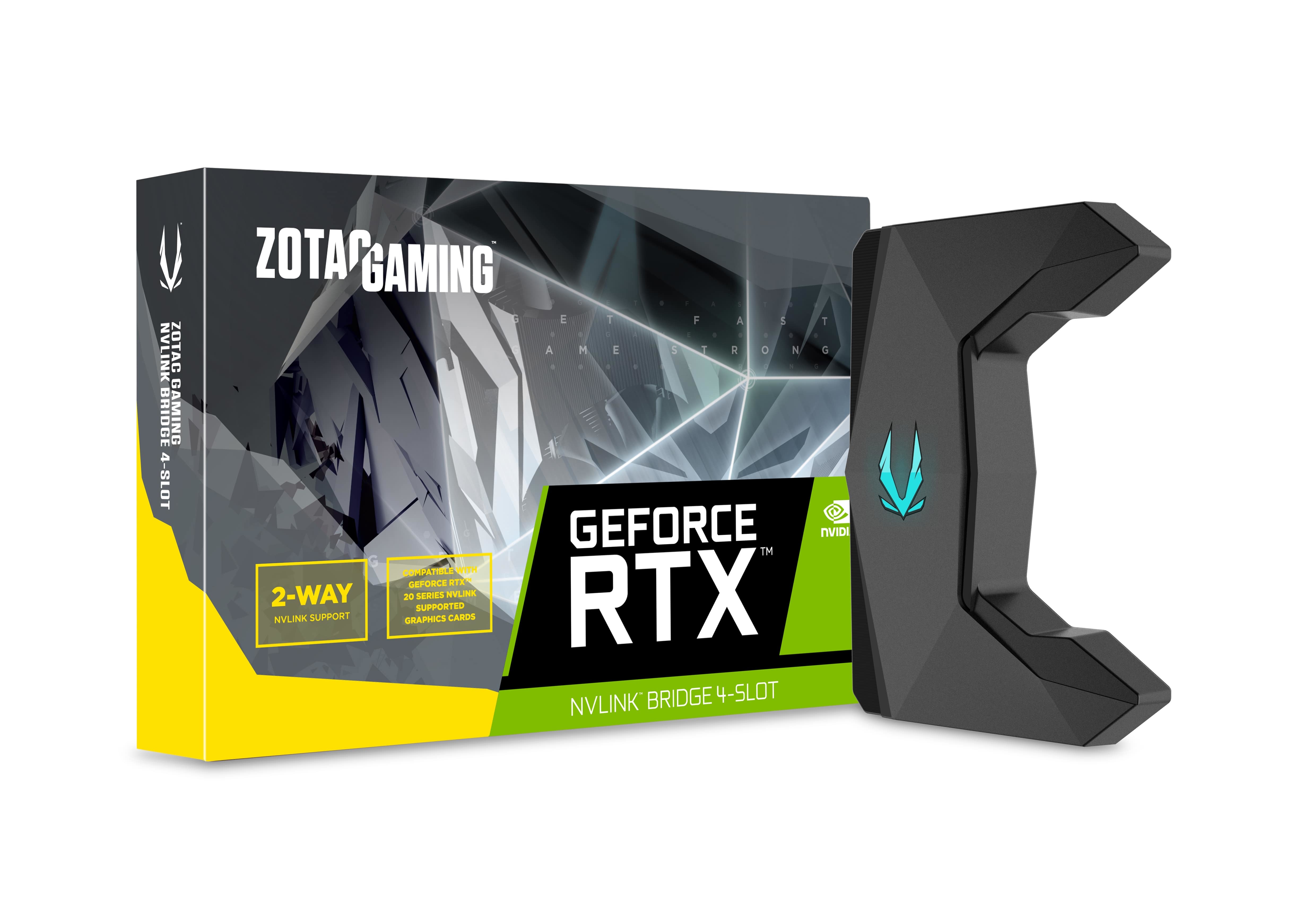 ZOTAC GAMING NVLink Bridge (4-Slot) | ZOTAC