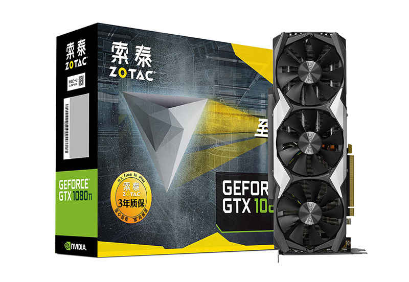 索泰GeForce® GTX1080Ti-11GD5X 至尊Plus OC | ZOTAC
