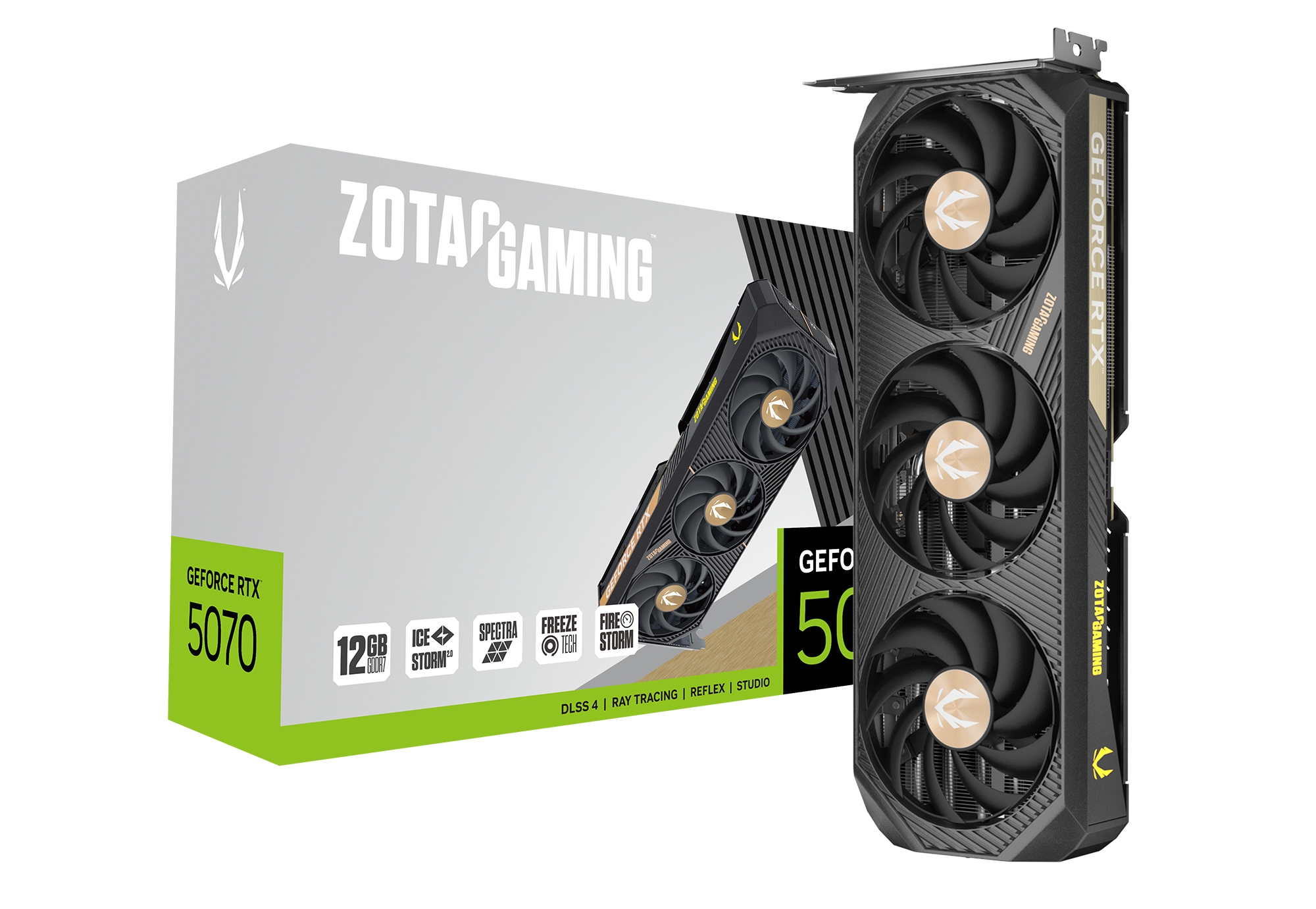 ZOTAC GEFORCE RTX 5070 12GB SOLID OC | ZOTAC