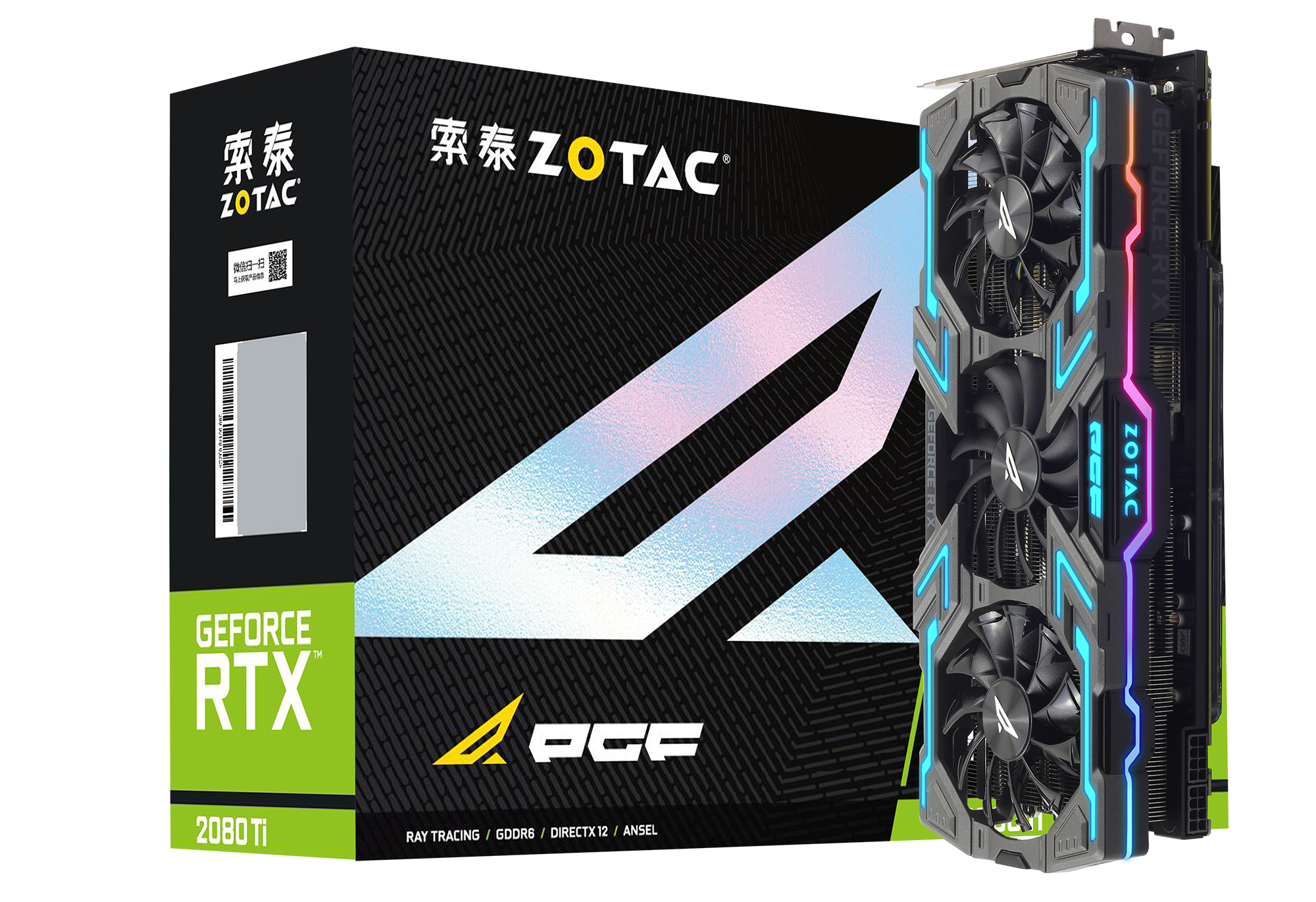 索泰GeForce® RTX2080Ti-11GD6 玩家力量至尊PGF | ZOTAC