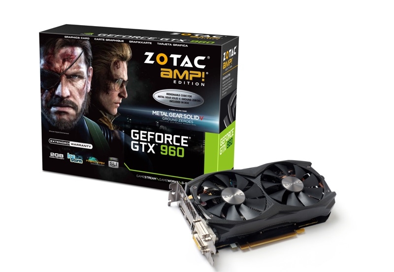 Geforce Gtx 960 Amp 2gb Zotac