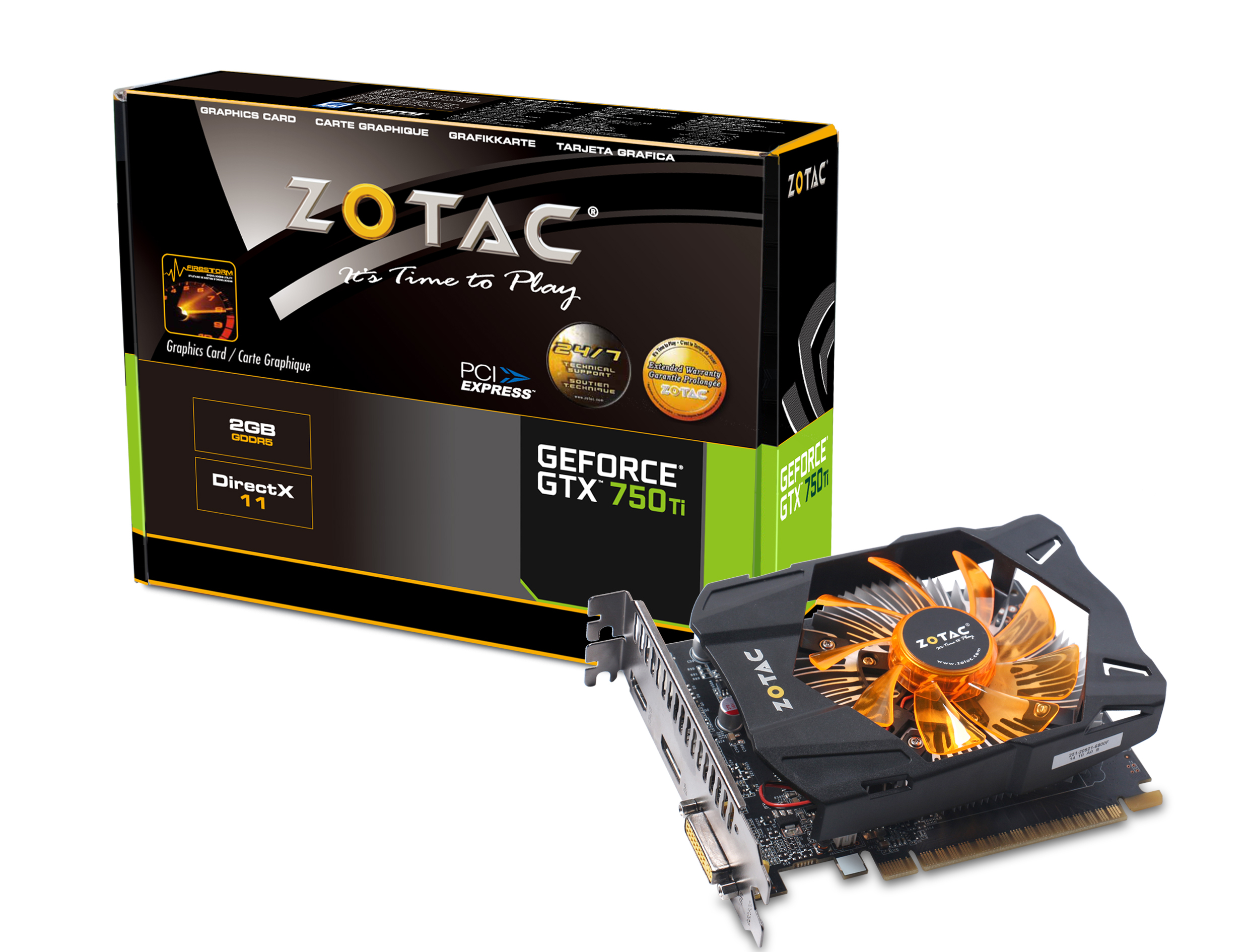 GeForce GTX 750 Ti 2GB ZOTAC