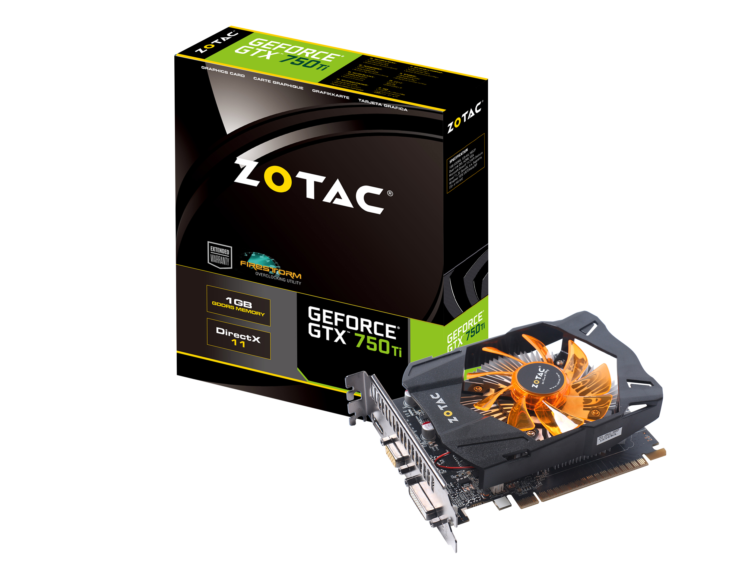 GeForce® GTX 750 Ti 1GB | ZOTAC
