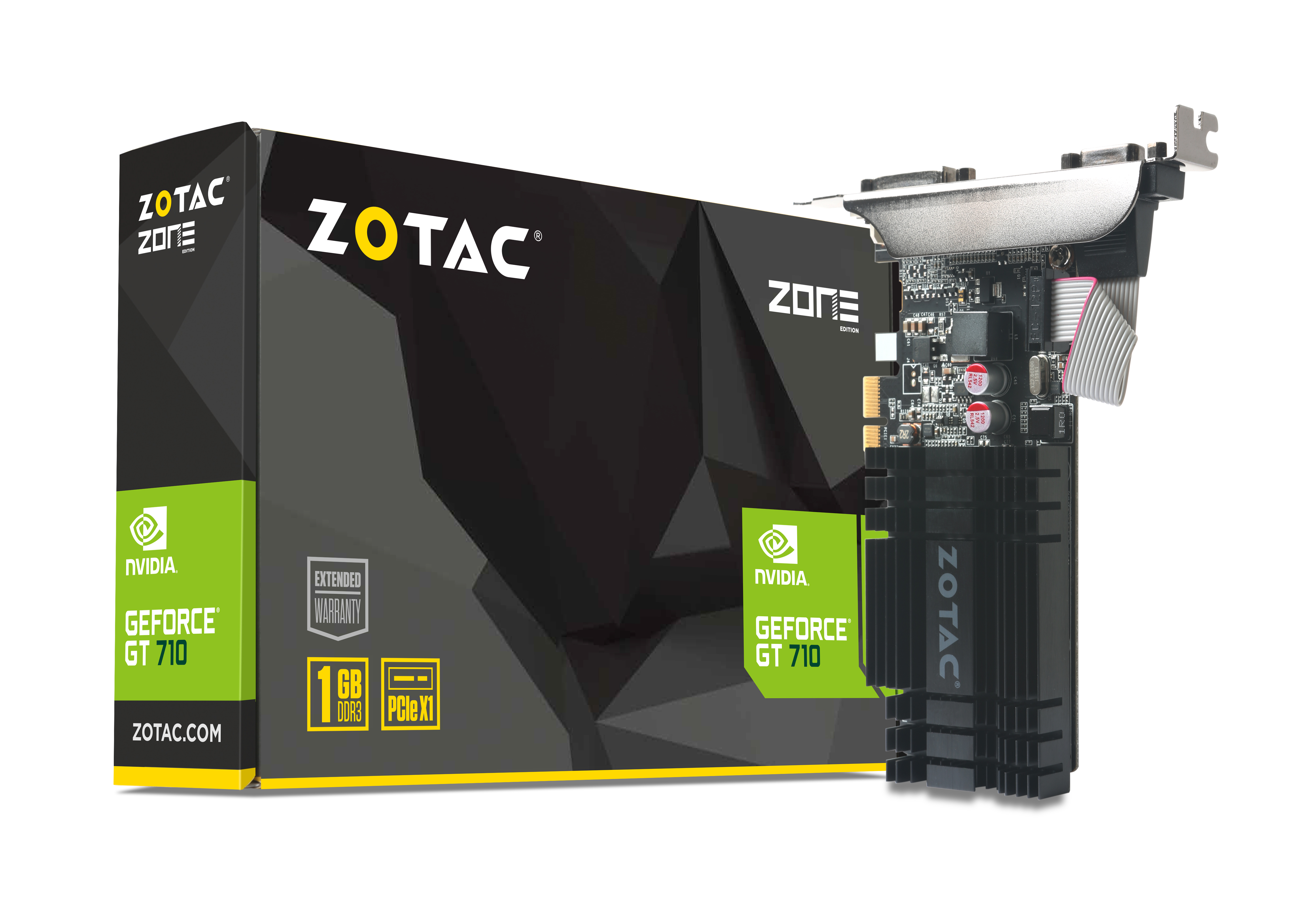 Geforce Gt 710 1gb Pcie X 1 Zotac