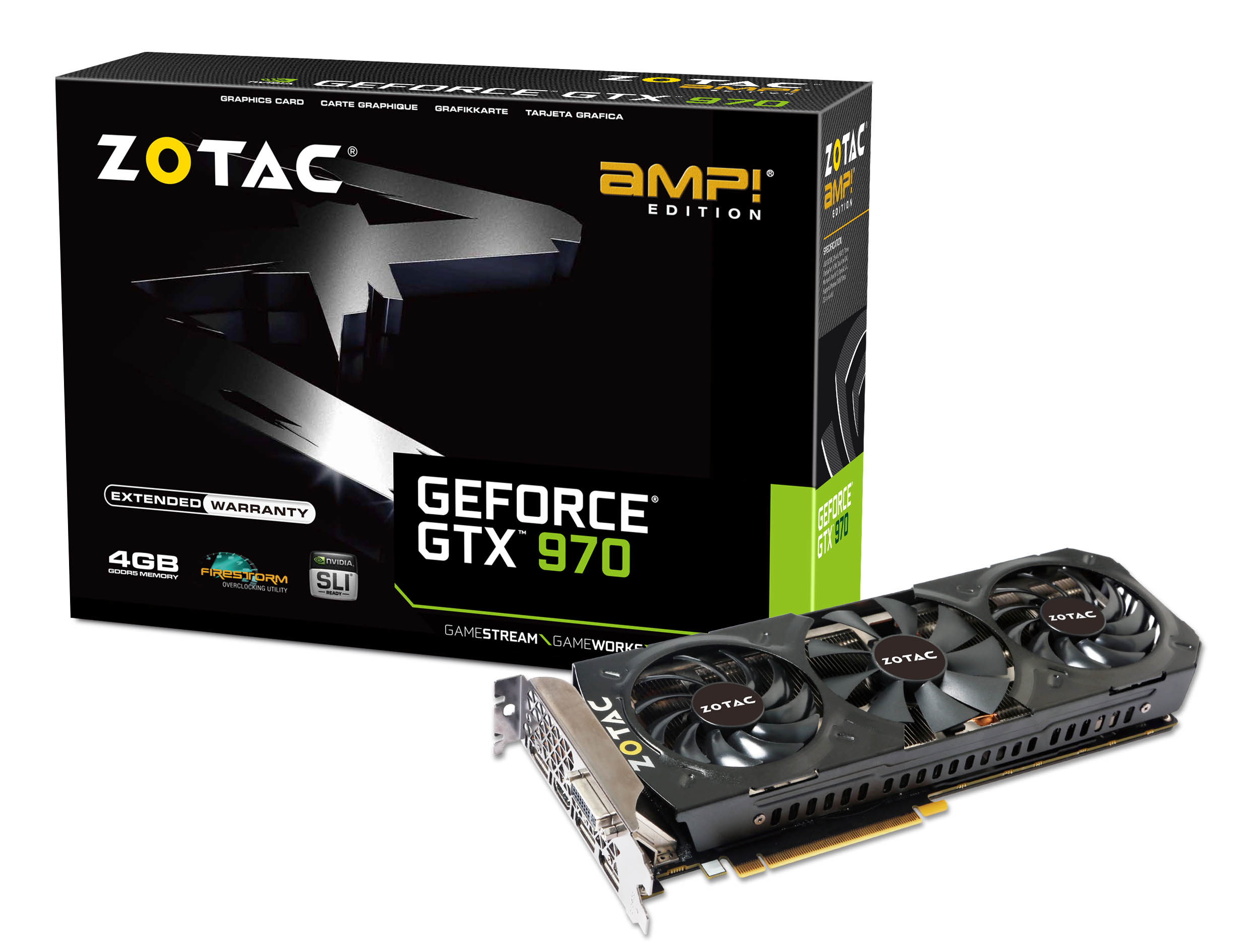 Geforce Gtx 970 Amp Edition Zotac