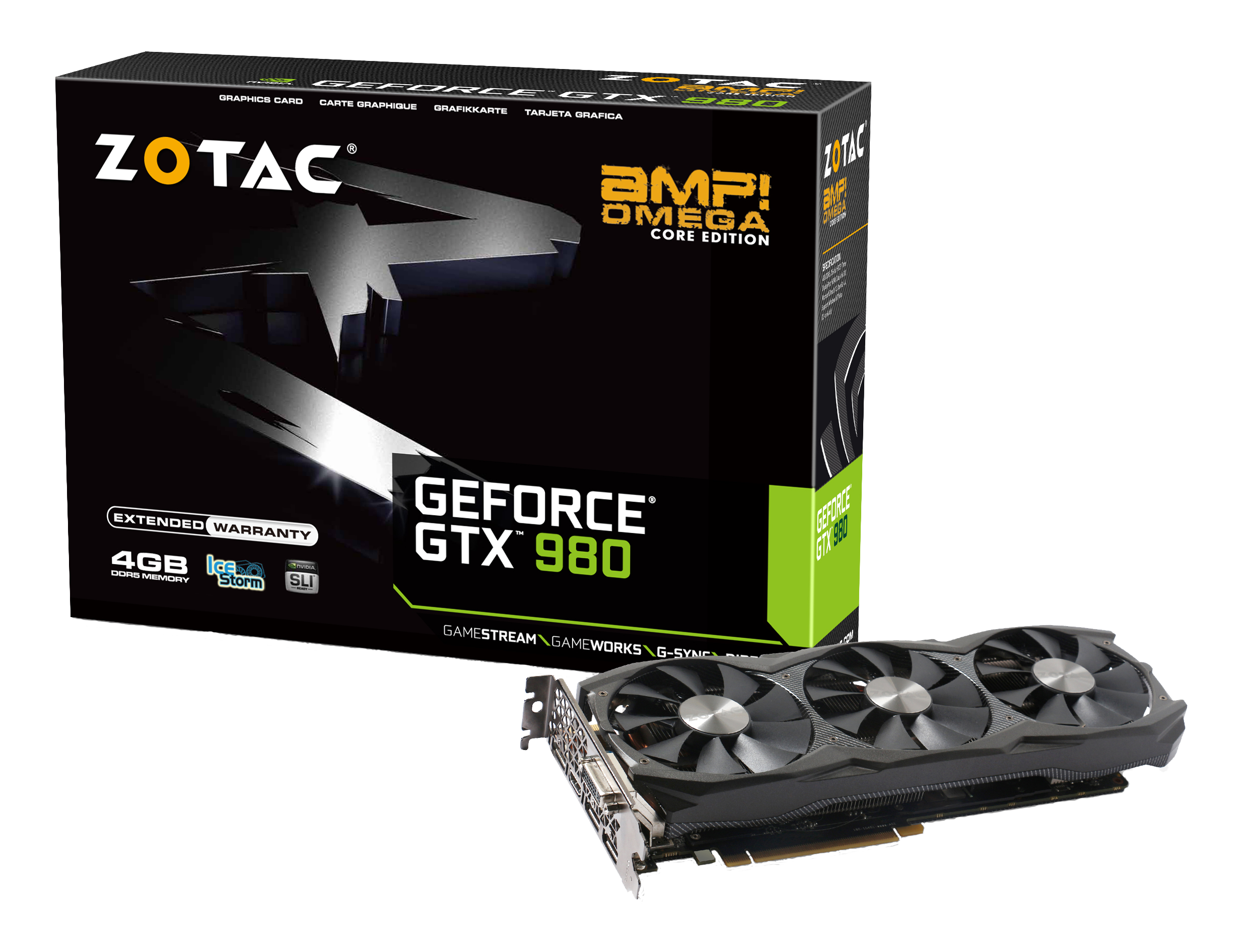 GeForce® GTX 980 AMP! Omega Core | ZOTAC